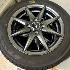 【購入予定者決まりました】軽自動車用 ホイール+スタッドレスタイヤ 4本セットの画像