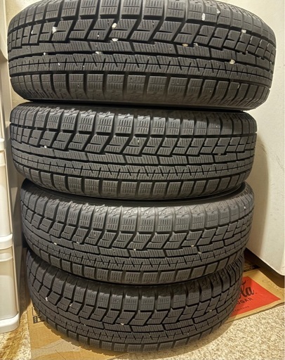 【購入予定者決まりました】軽自動車用 ホイール+スタッドレスタイヤ 4本セット