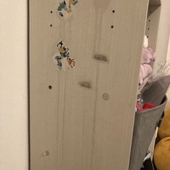 ニトリ 連結できる棚3段(ホワイトウォッシュ)　の画像