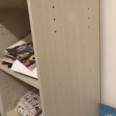 ニトリ 連結できる棚3段(ホワイトウォッシュ)　の画像