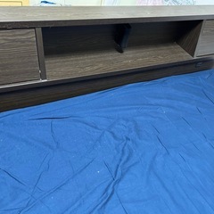 【取引中】ダブルマットレス＋ベットフレームの画像