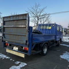 車両交換可能 三菱キャンター ダブルピック 7人乗り パワーゲートの画像