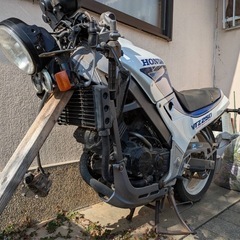 ホンダ　VTZ250 フロントバラバラ　現状渡し　書類鍵有り　引取限定の画像