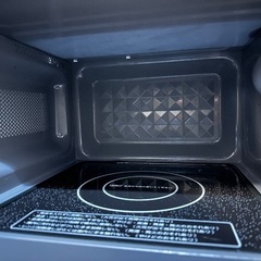 🟥電子レンジ番号18 アイリスオーヤマ 2019年製【フラットタイプ】の画像