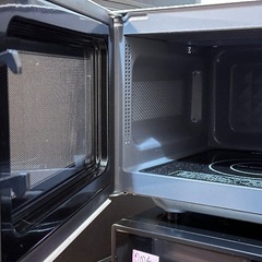 🟥電子レンジ番号18 アイリスオーヤマ 2019年製【フラットタイプ】の画像