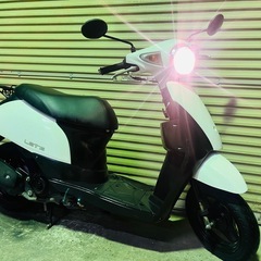 【New】実働 BT新品 シート新品 現行車 走行距離1万以下 スズキ CA4AA レッツ 4スト インジェクションバイク 原付 スクーター の画像