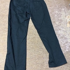スラックス　黒パンツ　w85の画像