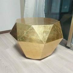 フランフラン Francfranc ダイヤモンドゴールドテーブルの画像