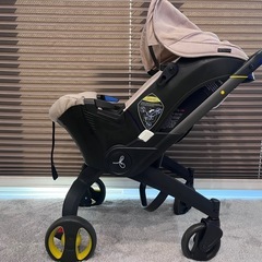 ドゥーナ　チャイルドシート兼ベビーカー　ISOFIXベースセットの画像