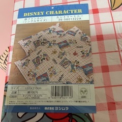 未使用　ミニーマウスの掛ふとんカバーの画像