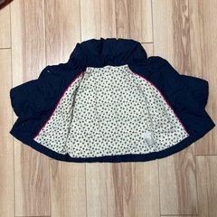 ネイビー　コートの画像