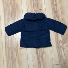 ネイビー　コートの画像