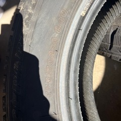 スタッドレスタイヤ　175/70r14冬用　スノータイヤ　普通車の画像