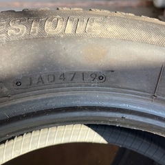 スタッドレス　185/60r15 車検用　スノータイヤ　冬用の画像