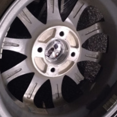 🔶委託品🔶短期出品！バリ山！アルミ14インチ！スタッドレスの画像