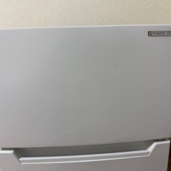 2021年製 ヤマダセレクト 87L 冷蔵庫｜飲料保管のみ・庫内キレイ｜ヘコミありの画像