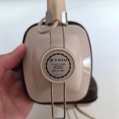 TRIO HS-3 レトロ ヘッドフォン ジャンクの画像