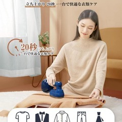 スチームアイロン 衣類スチーマー 3段階スチーム調節 大容量 脱臭 除菌の画像