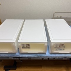 Fits 頑丈な押入れケース　Mサイズ　３個セットの画像