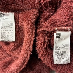 【ジーユー】マシュマロ生地のパジャマ上下セット/Lの画像