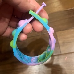 プッシュポップのリストバンドの画像