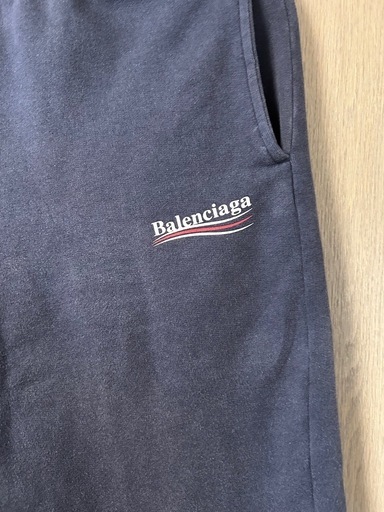 バレンシアガ BALENCIAGA スウェットパンツ キャンペーンロゴ XXS