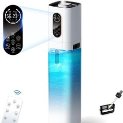 加湿器 大容量 4重除菌浄化 ハイブリッド 加熱式 超音波式 AIスマートの画像