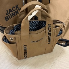 ゴルフ　ジャックバニー　2024 スタンド付きキャディバッグ　ラウンドバッグ付き
の画像