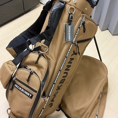 ゴルフ　ジャックバニー　2024 スタンド付きキャディバッグ　ラウンドバッグ付き
の画像