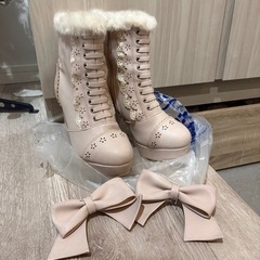 LIZ LISA リボンショートブーツの画像