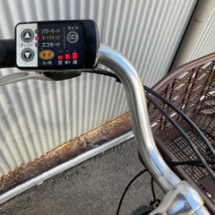 744  パナソニック新機種電動アシスト自転車viviTX26インチブラックボディーの画像