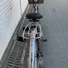 746  パナソニック新機種電動アシスト自転車viviTX26インチブラウンボディーの画像