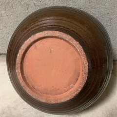 ❤️最終断捨離早い者勝ち❤️陶器製　メダカ鉢　金魚鉢　水槽　鉢植え色々使えます　未使用自宅保管品の画像