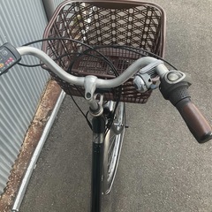 747  パナソニック新機種電動アシスト自転車viviTX26インチブラックボディーの画像