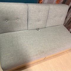 3人掛けソファ　多機能ソファの画像