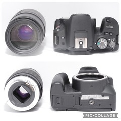 美品✨動作良好✨Canon EOS kiss X9 望遠レンズセット スマホ転送 初心者おすすめの画像