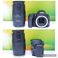 美品✨動作良好✨Canon EOS kiss X9 望遠レンズセット スマホ転送 初心者おすすめの画像