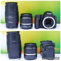 美品✨Wi-Fi搭載✨Canon EOS kiss X9 初心者おすすめ ダブルレンズセット 手ぶれ補正の画像