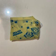 【未使用】わんわん うーたん　折りたたみエコバッグの画像