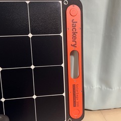 ジャックリー ポータブル電源　ソーラーパネルの画像