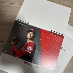 大谷翔平 卓上カレンダーの画像