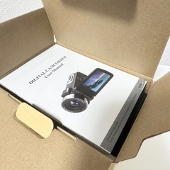 ビデオカメラ 4K IRナイトビジョン付き 3.0インチ リモコン付きの画像