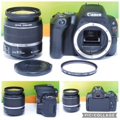 バッグ付き✨美品✨Canon kiss X9 レンズキット Wi-Fi搭載の画像