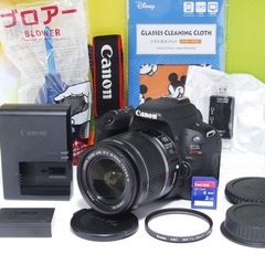 バッグ付き✨美品✨Canon kiss X9 レンズキット Wi-Fi搭載の画像