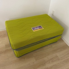 マットレス　シングル　三つ折り　美品の画像