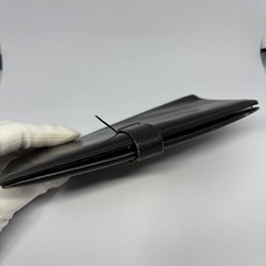 エルメス　ブラック　長財布　Ｈ金具ゴールドの画像