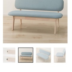 ニトリ　テーブル&チェアの画像