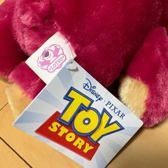 タグ付きトイストーリーロッツォぬいぐるみの画像