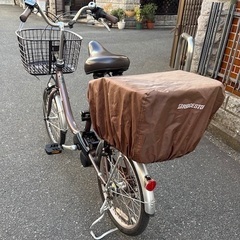 2022年モデル　美品！ Panasonic 電動自転車 ビビ ViVi SL 20　BE-FSL031 + 12Ah 高容量バッテリー + 専用充電器 3段変速 BAA適用の画像