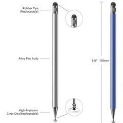 新品　Bopomofoタッチペン 3本セット 交換用ラバー(6ケ)の画像